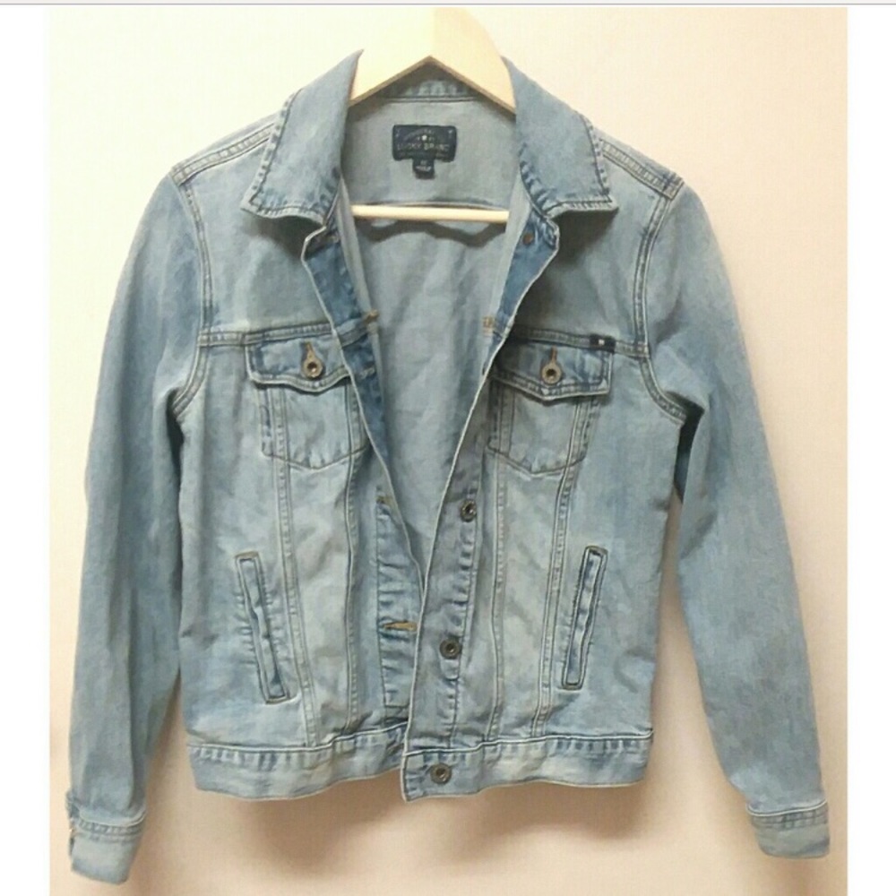 Lucky brand jean jacket size medium